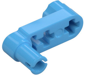 LEGO Bleu Moyen Faisceau 3 x 0.5 avec Knob et Épingle (33299 / 61408)