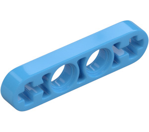 LEGO Medium blauw Balk 4 x 0.5 Dun met As Gaten (32449 / 63782)