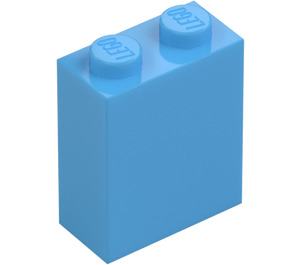 LEGO Medium Blue Brick 1 x 2 x 2 with Inside Stud Holder (3245)