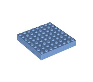 LEGO Medium Blue Brick 8 x 8 (4201 / 43802)