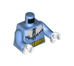 LEGO Mittelblau Kapitän Cold Minifigur Torso (973 / 76382)