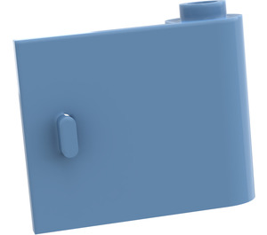 LEGO Bleu Moyen Porte 1 x 3 x 2 Droite avec charnière creuse (92263)