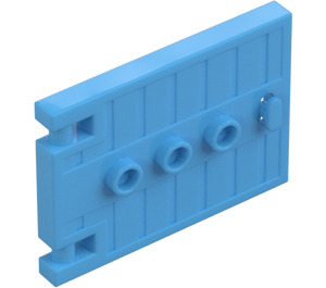 LEGO Mittelblau Tür 1 x 5 x 3 mit Griff (93096)