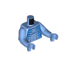 LEGO Azul medio Jake Sully Minifigura Torso (973 / 99114)