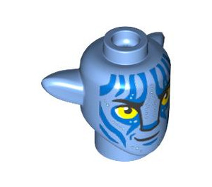 LEGO Mittelblau Jake Sully Minifigure Kopf mit Ohren (102438)