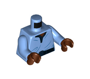 LEGO Medium Blue Lando Calrissian Minifig Torso (973 / 76382)