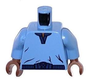 LEGO Medium Blue Lando Calrissian Torso (973 / 73403)