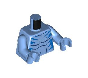 LEGO Medium Blue Lo'ak Minifig Torso (973 / 76382)