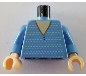 LEGO Mittelblau Mary Jane mit Mittelblau Pullover Torso (973 / 73403)