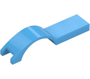 LEGO Medium Blue Mudguard Tile 1 x 4.5 (50947)