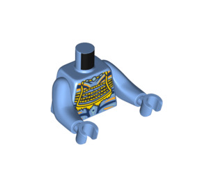 LEGO Medium blauw Neytiri met War Paint Minifig Torso (973 / 99114)