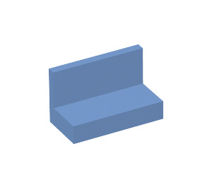LEGO Medium blauw Paneel 1 x 2 x 1 met afgeronde hoeken (4865 / 26169)