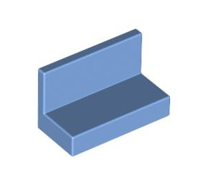 LEGO Medium blauw Paneel 1 x 2 x 1 met vierkante hoeken (4865 / 30010)