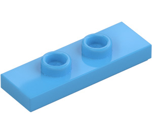 LEGO Medium Blue Plate 1 x 3 with 2 Studs (34103)