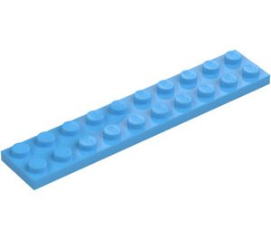 LEGO Středně modrá Deska 2 x 10 (3832)