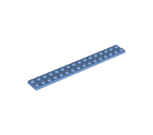 LEGO Medium Blue Plate 2 x 16 (4282)