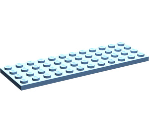 LEGO Bleu moyen assiette 4 x 12 (3029)