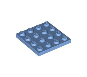 LEGO Bleu moyen assiette 4 x 4 (3031)