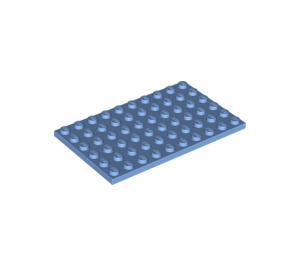 LEGO Mittelblau Platte 6 x 10 (3033)