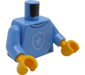 LEGO Mellanblå Polis (30638) Minifigur Kropp (973 / 76382)