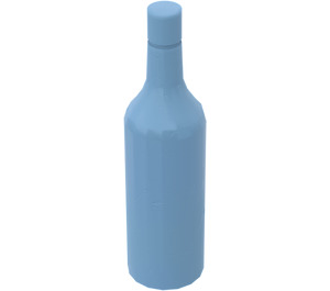 LEGO Mittelblau Scala Wine Flasche