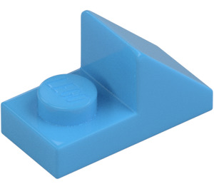 LEGO Medium Blue Slope 1 x 2 (45°) with Plate (15672 / 92946)