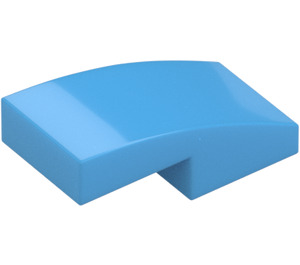 LEGO Medium Blue Slope 1 x 2 Curved (3593 / 11477)