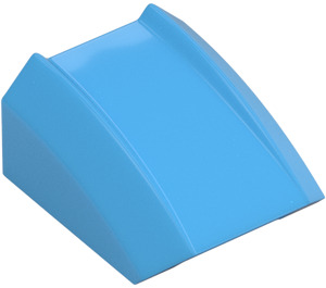 LEGO Medium Blue Slope 1 x 2 x 2 Curved (30602 / 47904)