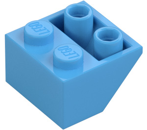 LEGO Medium Blue Slope 2 x 2 (45°) Inverted with Flat Spacer Underneath (3660)