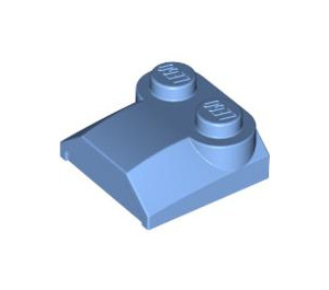 LEGO Bleu moyen Pente 2 x 2 x 0.7 Incurvé sans extrémité incurvée (41855)