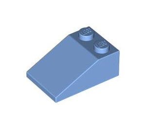 LEGO Bleu moyen Pente 2 x 3 (25°) avec surface rugueuse (3298)