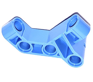 LEGO Medium Blue Technic Connector Block 4 x 4 x 2 (44137)