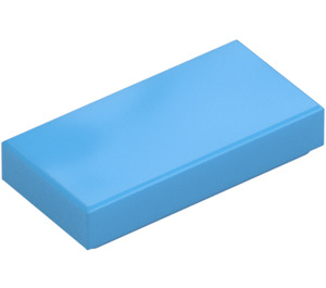 LEGO Medium Blue Tile 1 x 2 with Groove (3069 / 30070)