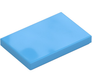 LEGO Medium Blue Tile 2 x 3 (26603)