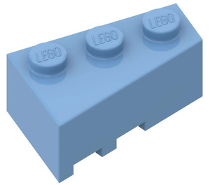 LEGO Medium Blue Wedge Brick 3 x 2 Right (6564)