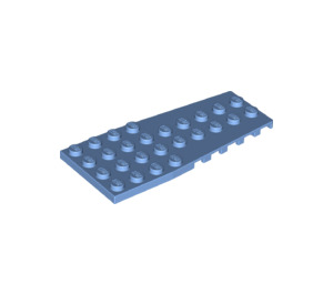 LEGO Medium Blue Wedge Plate 4 x 9 Wing with Stud Notches (14181)