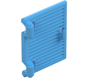 LEGO Medium blauw Venster 1 x 2 x 3 Shutter met Hinges en handvat (60800 / 77092)