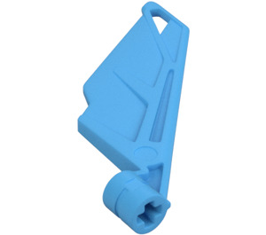 LEGO Medium Blue Wing with Axle Hole (61800)