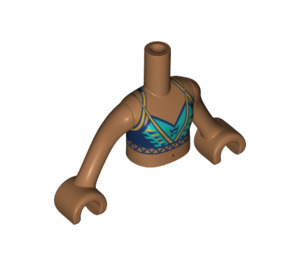 LEGO Medium donker vleeskleurig Andrea Friends Torso (35677 / 35862)