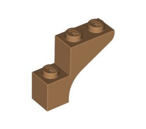 LEGO Mittleres dunkles Fleisch Bogen 1 x 3 x 2 (88292)