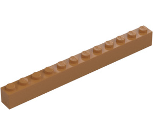 LEGO Carne oscura medio Ladrillo 1 x 12 (6112)