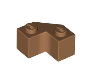 LEGO Medium Dark Flesh Brick 2 x 2 Facet (87620)