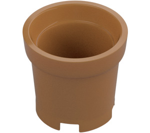 LEGO Medium Dark Flesh Bucket without Handle Holes (18742)