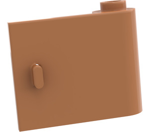 LEGO Medium Dark Flesh Door 1 x 3 x 2 Right with Hollow Hinge (92263)