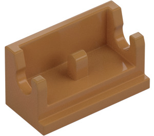 LEGO Beige Moyennement Foncé Charnière 1 x 2 Base (3937)