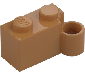 LEGO Medium Dark Flesh Hinge Brick 1 x 4 Base (3831)