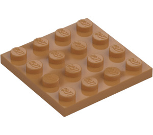 LEGO Středně tmavá tělová Deska 4 x 4 (3031)