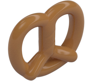 LEGO Medium Dark Flesh Pretzel (10170 / 34094)