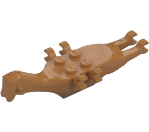 LEGO Carne medio scuro Pteranodon Corpo con Reddish Marrone Superiore (98653)