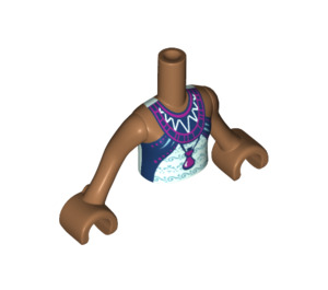 LEGO Medium donker vleeskleurig Rosalyn Friends Torso (92456)